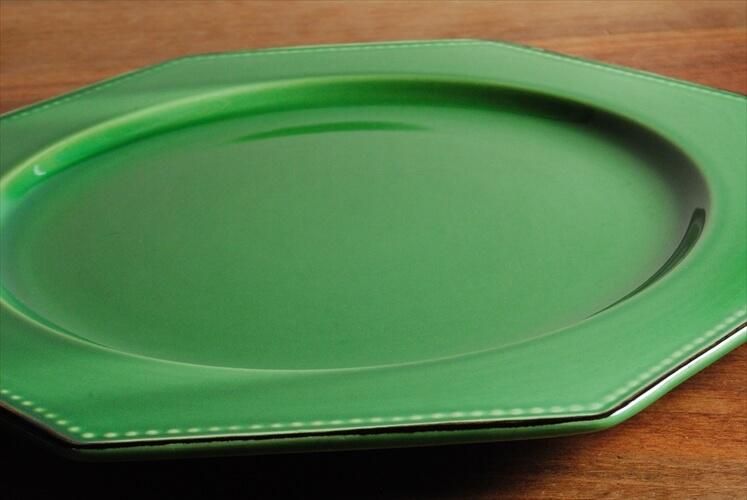 アンティーク フランス製 Le Poet Laval 八角皿