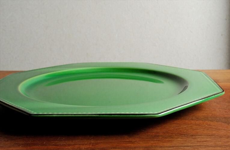 アンティーク フランス製 Le Poet Laval 八角皿