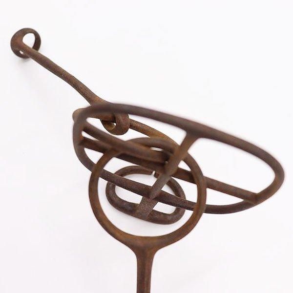 希少なアンティーク馬具 明治大正時代の鉄製轡