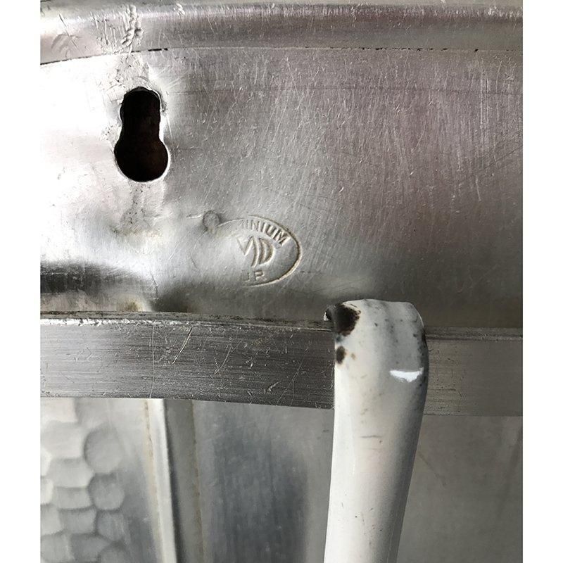 アルミ製レードルラックお洒落なホーローお玉付き