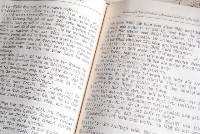 フランス語 ドイツ語 古書 3冊セット アンティークブック