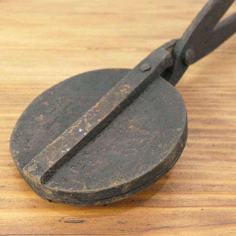 昭和初期のアンティーク和菓子焼き型 松模様