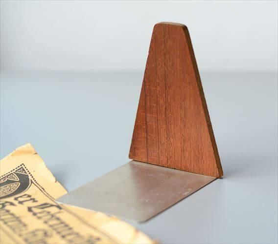 デンマーク製カイ クリスチャンセンのチークブックエンド