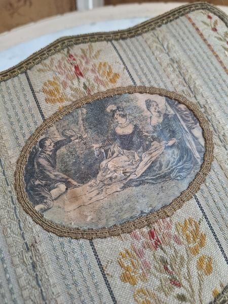 ツール付アンティークカルトナージュボックス - アンティークモール