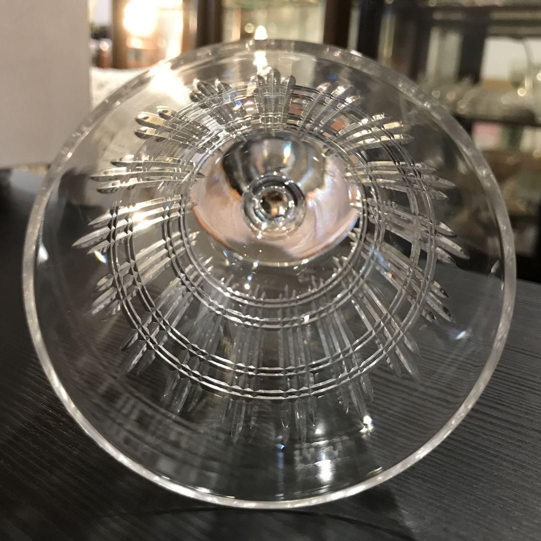 希少なアンティークバカラ特大クリスタルワイングラス1936年前