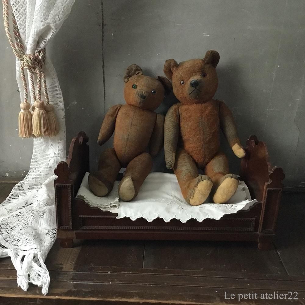 フランス アンティークベア くま 46 cm - アンティークモール＆蚤の市