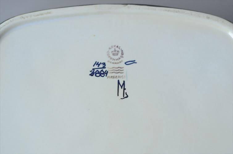 ヴィンテージ ロイヤルコペンハーゲン テネラ 鳥絵付けプレート