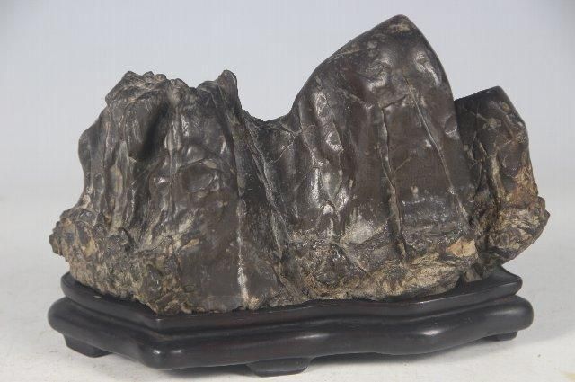 古谷石の唐木台和歌山の銘石アンティーク