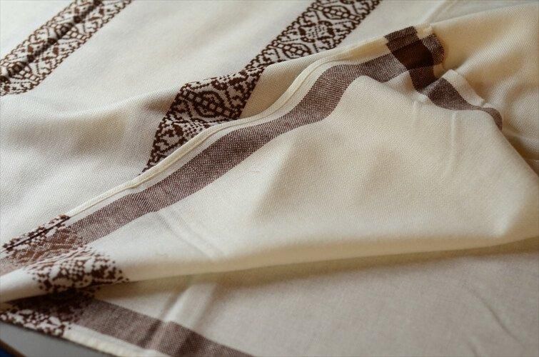 デンマーク ヴィンテージ 刺繍クロス 大判268x130cm