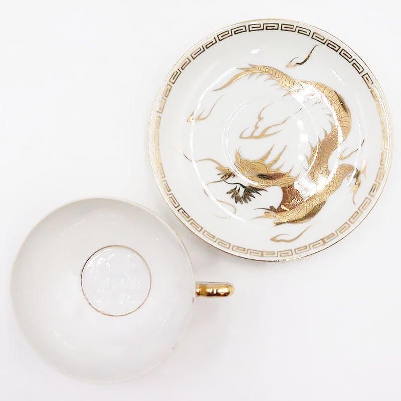 オールドニッポン スナックセット カップ＆ソーサー エッグシェル 白釉