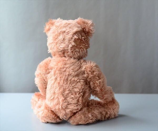 ドイツ製 ヴィンテージ ピンクテディベア 35cm