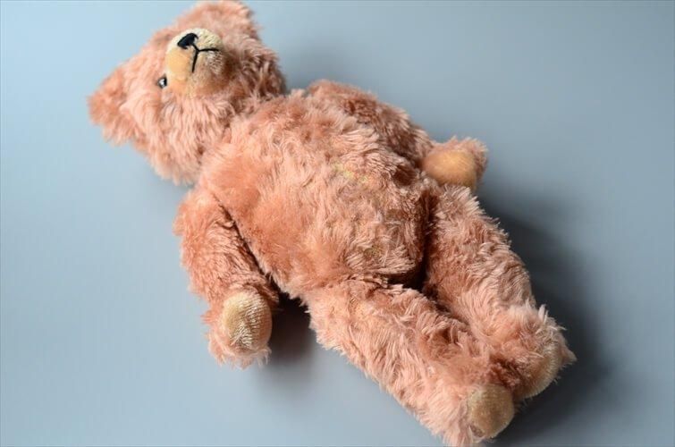 ドイツ製 ヴィンテージ ピンクテディベア 35cm