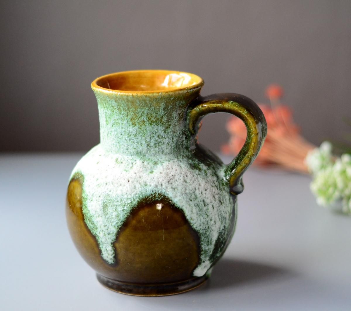 ヴィンテージ 西ドイツ製 Bay Keramik 花瓶