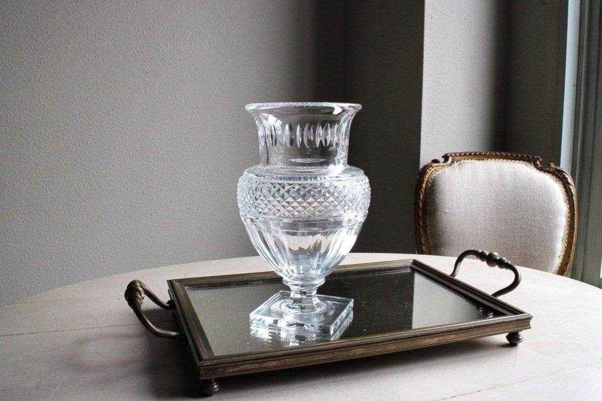 希少なアンティークバカラのフラワーベース 1821-1840年モデル