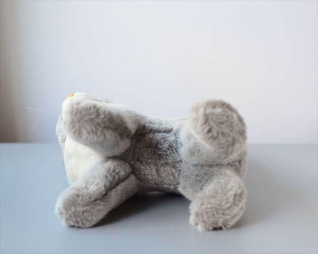 Steiff グレーの子ネコ ヴィンテージ ぬいぐるみ