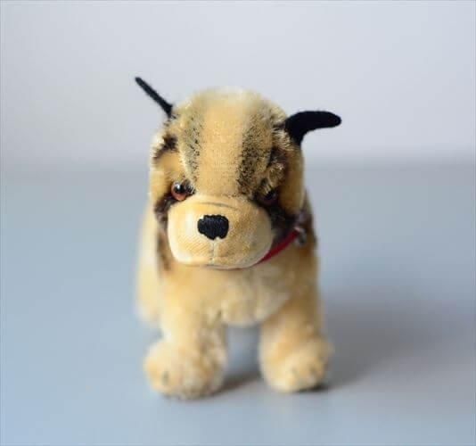 Steiff ブルドッグ ぬいぐるみ ドイツ製 ヴィンテージ