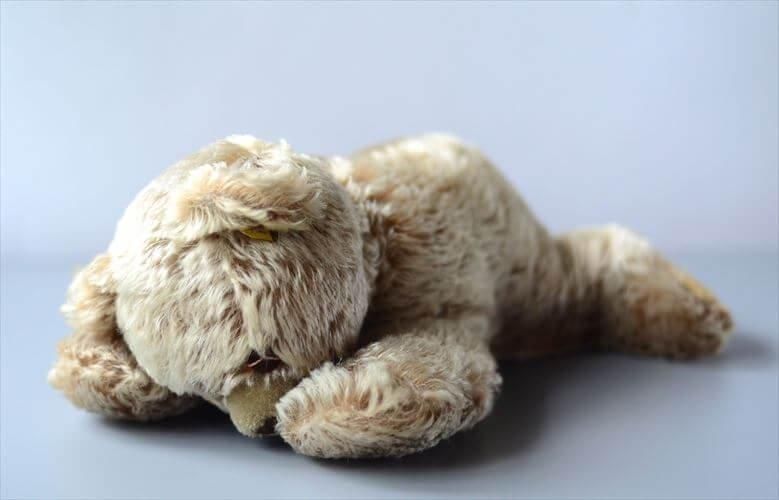 ドイツ製アンティークSteiffテディベア27cm希少品