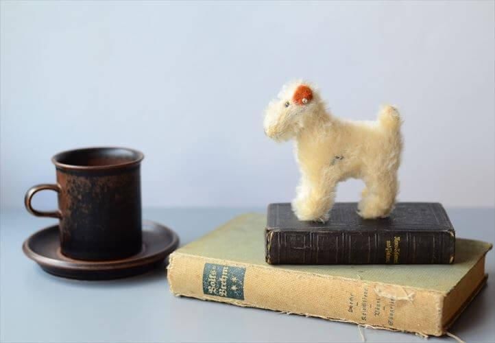 ドイツ製シュタイフ フォックステリア ぬいぐるみ