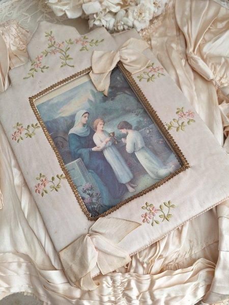 アンティーク布フォトフレーム - アンティークモール＆蚤の市情報