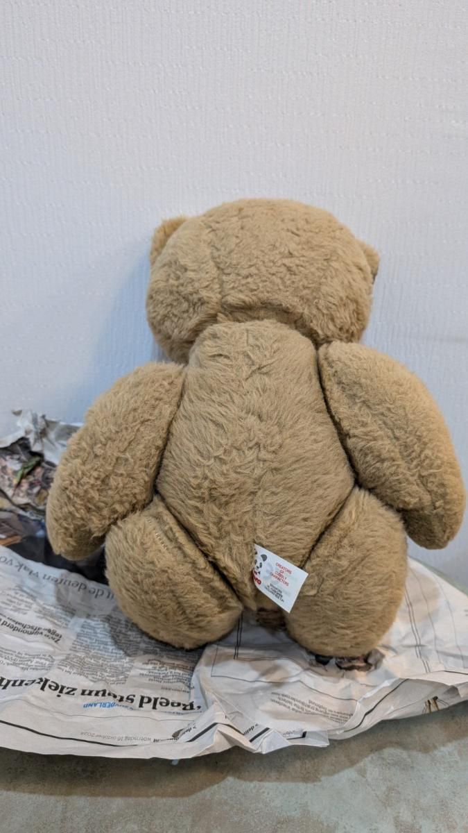 70年代東ドイツ製大きなテディベアぬいぐるみ
