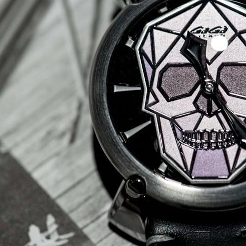 Manuale 48mm バイオニックスカル 5060.01S | GaGa MILANO -ガガミラノ