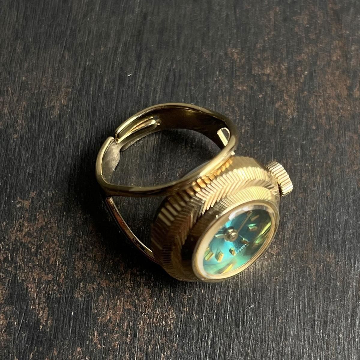 CITIZEN RING WATCH (シチズン リングウォッチ) エメラルドグリーン