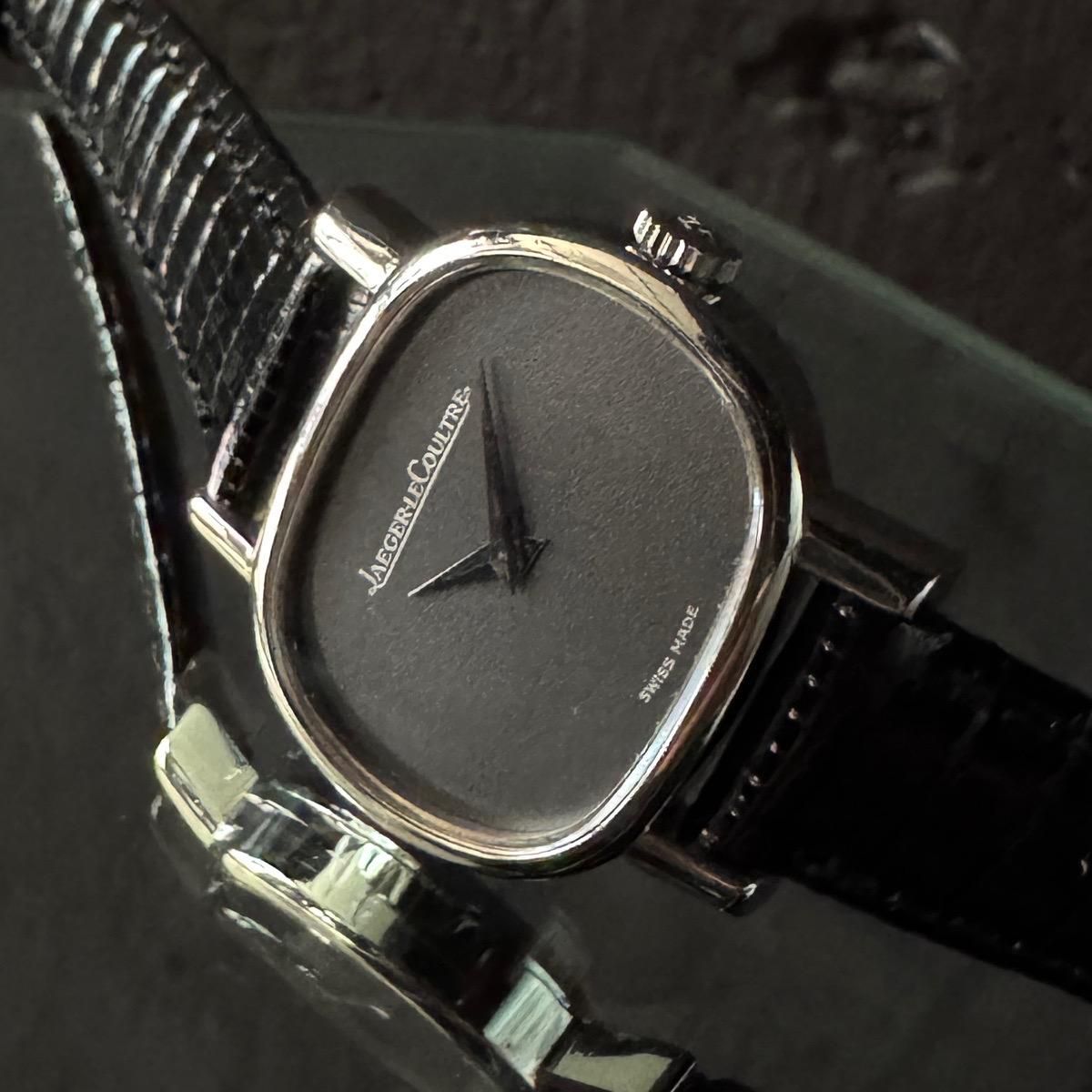 Jaeger Le Coultre（ジャガー・ルクルト）Oval Case グレー文字盤 純正