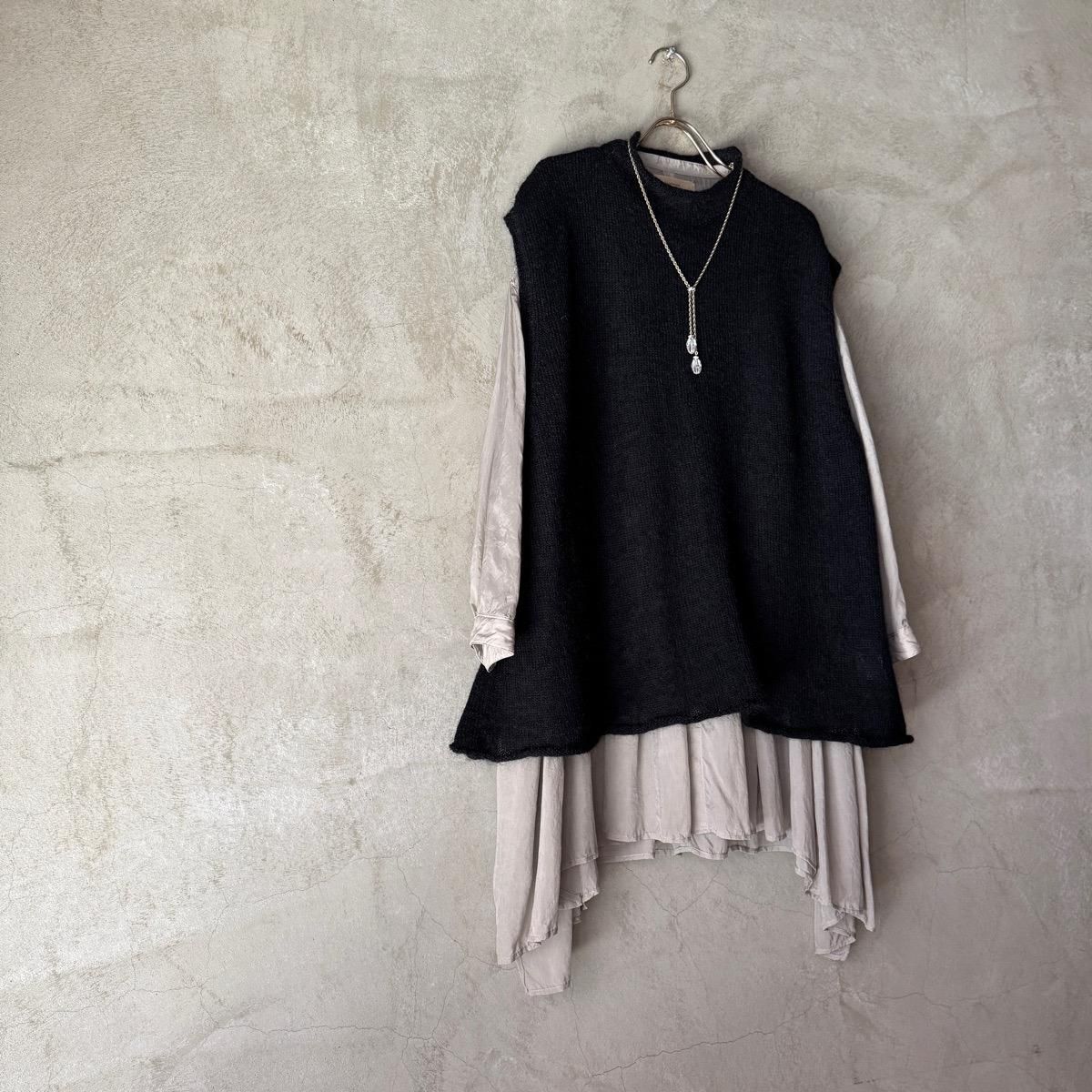 suzuki takayuki fulling knitted vest（スズキタカユキ フリング