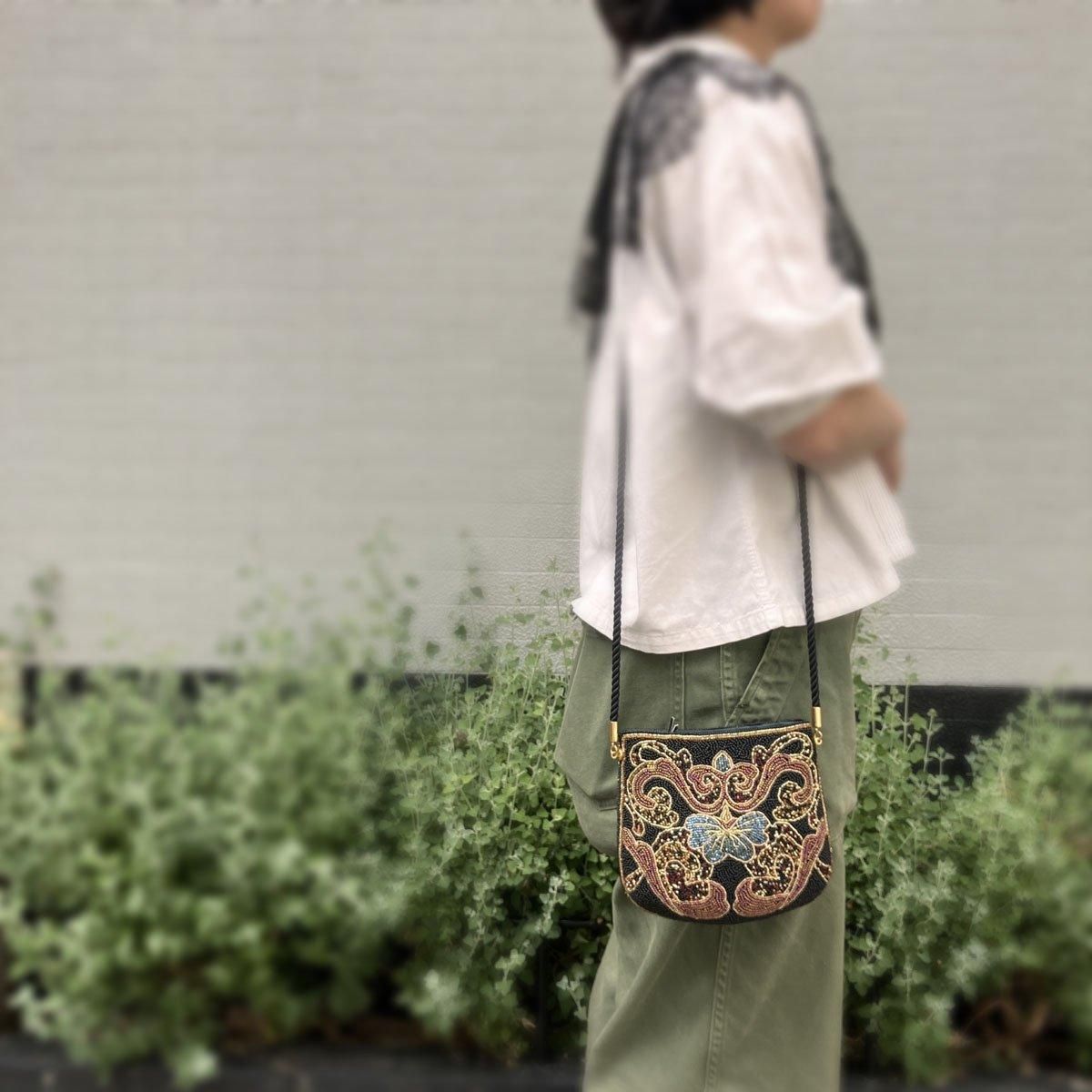 ヴィンテージ ビーズ ショルダーバッグ Dead Stock（Vintage Beads