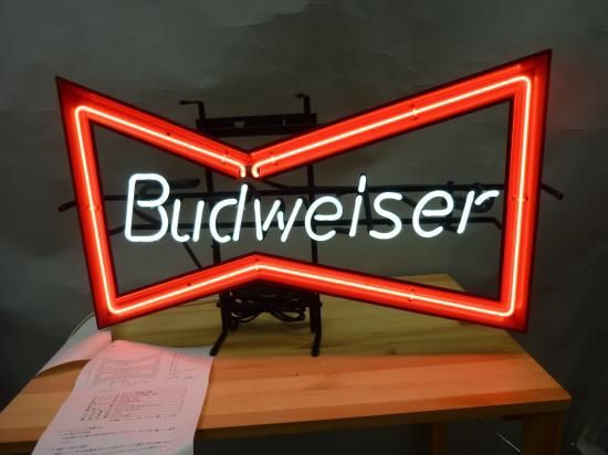 Budweiser バドワイザー ネオンサイン 屋内用 ネオン管 ライト - 川崎