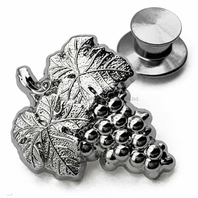 ピンバッジ ピンズ 葡萄シルバー ソムリエバッジ | ワイン | ワイン