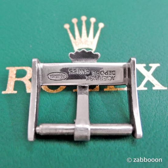 ロレックス純正 SWISS 尾錠 16mm用 バックル S.Steel ステンレス 1950