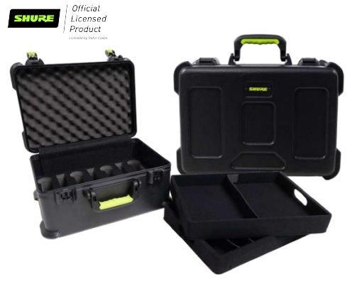 SHURE BY GATOR SH-MICCASEW07 ハンドワイヤレスマイク7本収納ケース
