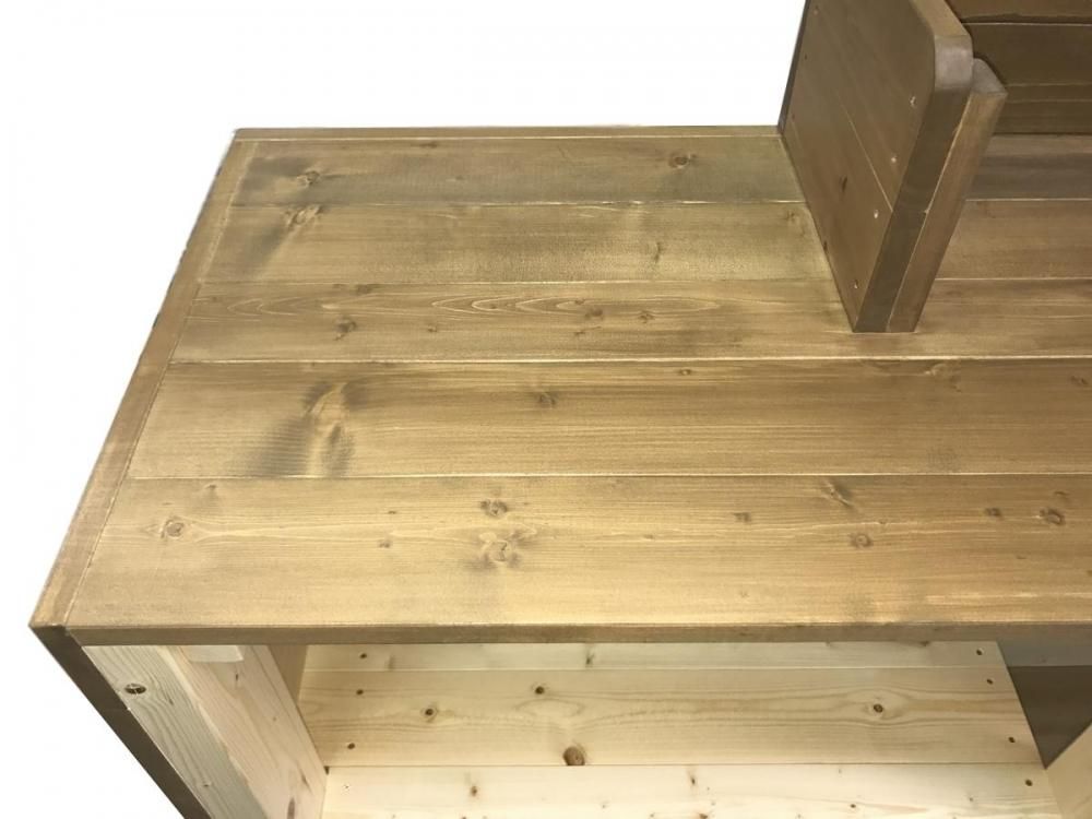 木製レジカウンター・受付カウンター_幅140cm_オーク_C026OK