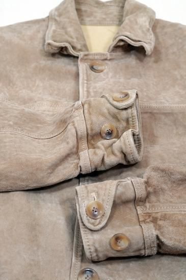 BACKLASH（バックラッシュ） ジャパンカーフ白鞣しスエード製品洗い