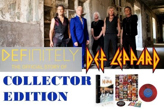 DEF LEPPARD［輸入豪華写真集］DEFINITELY コレクター・エディション