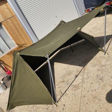 USパップテント ファスナー加工 - ハロアウトドア