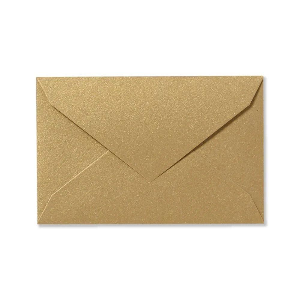 ミニメッセージカード封筒 シャンパンゴールド - レター・カード専門店