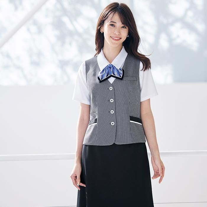 AV1838 (ボンマックス) BONOFFICE ベスト 涼しい 洗える 医療事務 販売