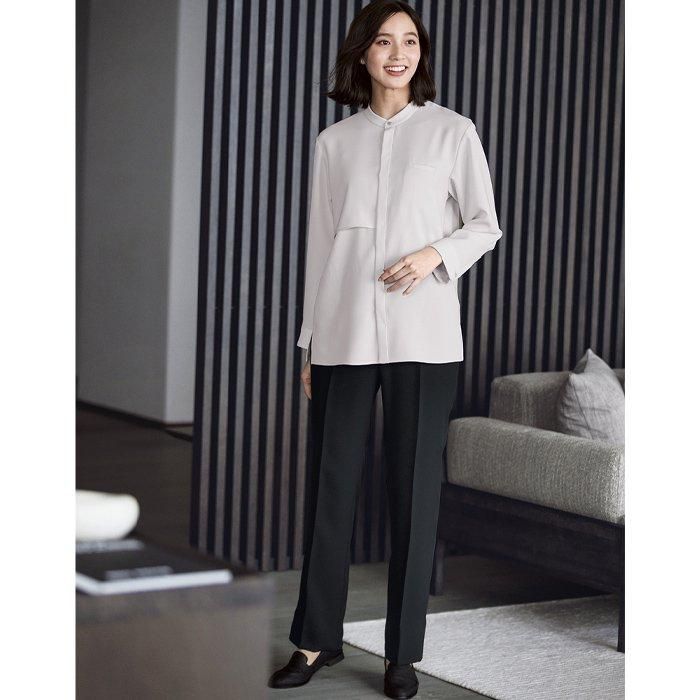 BUB4200 (ボンマックス) bonoffice 白 ブラウス｜事務服