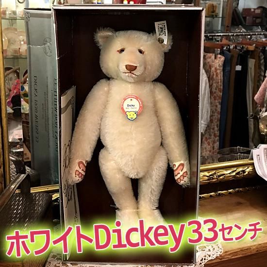 シュタイフ社 ＊ 1992年生まれ ＊「 ディッキー1930ホワイト・33