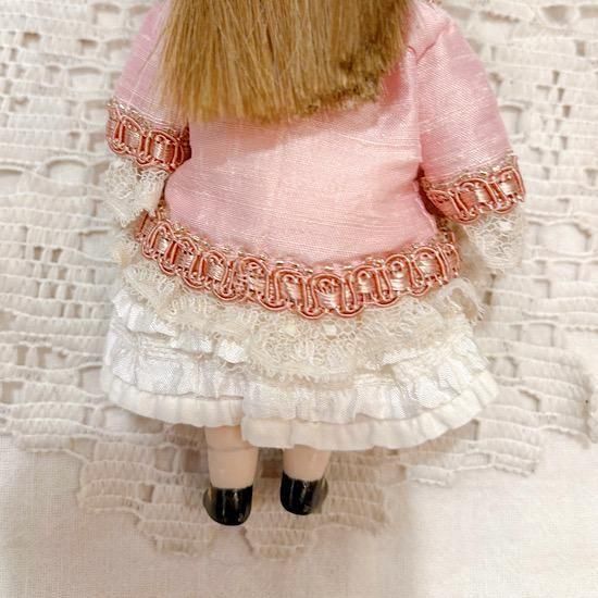 日本のビスクドール作家 ＊ ”ちびくま工房 ” さんより ＊ 夢見るピンク