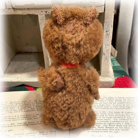 松浦愛子さんのテディベア・ブランド ＊ ” AIKO BEAR” ＊ ブラウンの