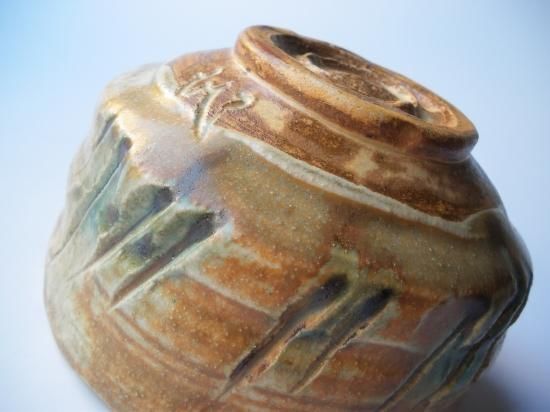 黄瀬戸茶碗 (共箱)加藤日出 - 茶道具販売 栗林園