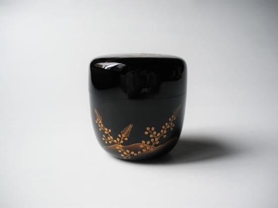 秋草蒔絵中棗 (共箱)智斎 - 茶道具販売 栗林園