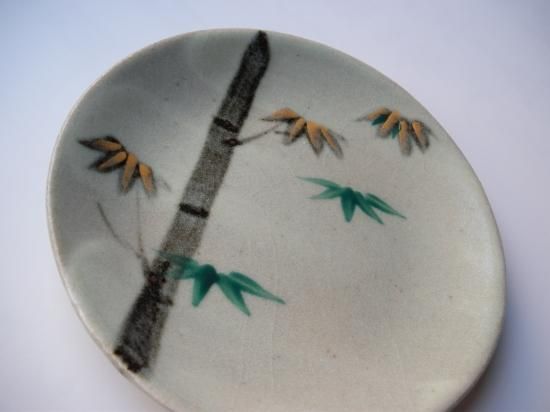 乾山写 絵変わり 銘々皿 五客入り (共箱)幸兵衛窯 - 茶道具販売 栗林園