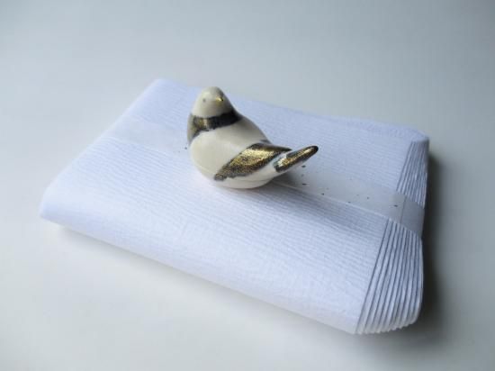 都鳥香合 (共箱)今岡三四郎 - 茶道具販売 栗林園