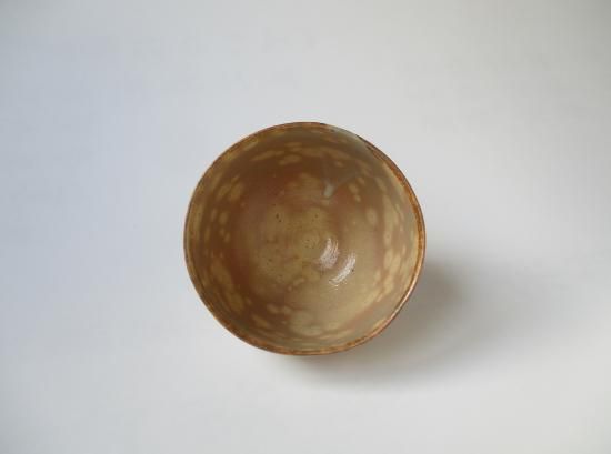 朝日焼 鹿背茶碗 (共箱)14代 松林豊斎 - 茶道具販売 栗林園