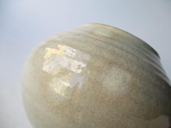 粉引水指 (共箱)奥村考山 - 茶道具販売 栗林園