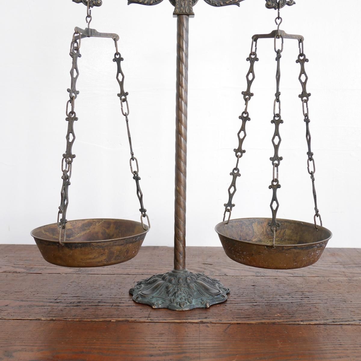 アメリカ アンティーク 天秤 てんびん はかり スケール ディスプレイ